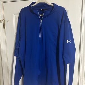 Under Armour Royal Blue Half-Zip Top
